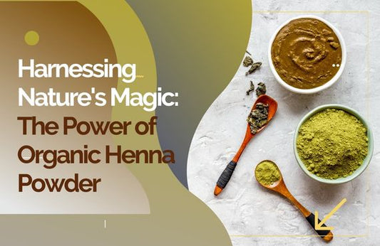 Harnessing Nature's Magic: The Power of Organic Henna Powder