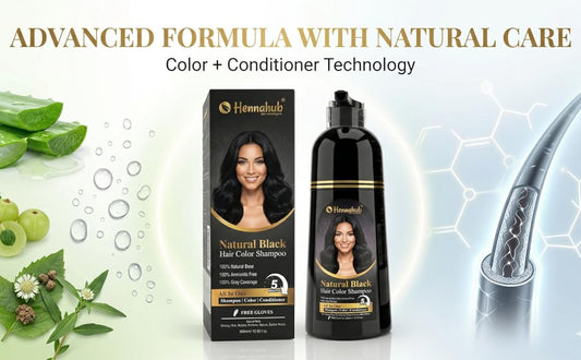 Best Natural Black Hair Colour Shampoo in India 2025 – Complete Buyer's Guide
